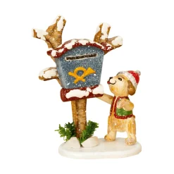Hubrig Volkskunst Winterkinder Zeitungsbote New