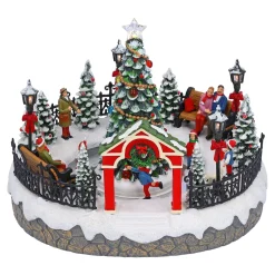 Winterlicher Park, Spieldose Discount